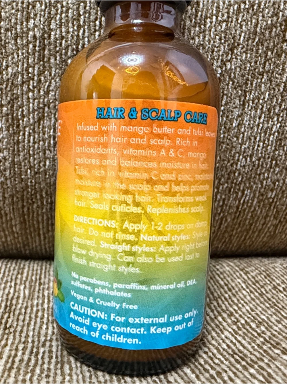 Mielle Mango & Tulsi Nourishing 3-in-1 Serum - Blue Pump New